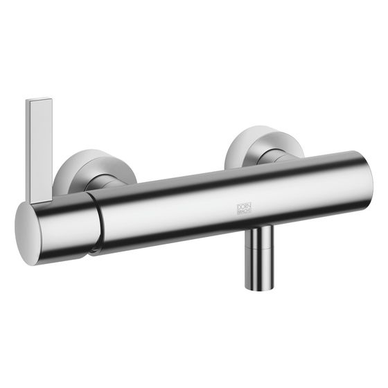 Dornbracht Waschtisch-Zweilochbatterie IMO mit hohem Auslauf ohne Ablaufgarnitur Ausladung 220mm, 4,6l/min, Chrom