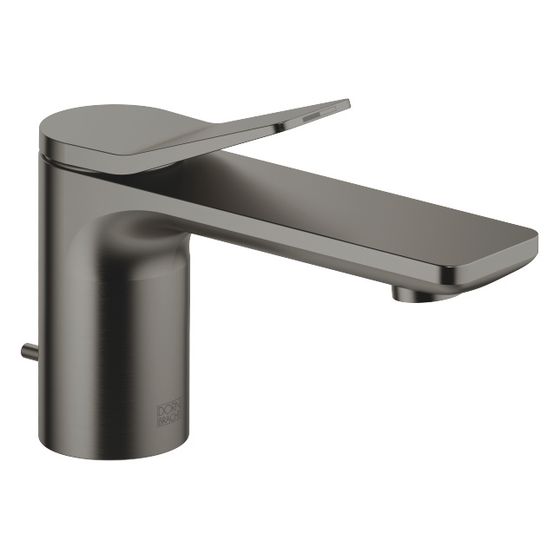 Dornbracht Waschtisch-Einhandbatterie Lissé starrer Auslauf 130mm, 5,7l/min, Dark Platinum gebürstet