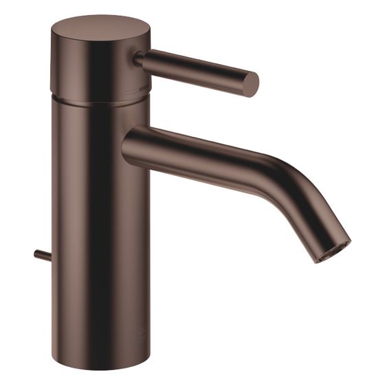 Dornbracht Waschtisch-Einhandbatterie Meta mit Ablaufgarnitur, Ausladung 135mm, starr, 5,7l/min, Dark Bronze gebürstet