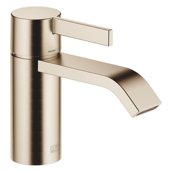 Dornbracht Waschtisch-Einhandbatterie IMO starrer Auslauf 129mm, 4,6l/min, Light Gold gebürstet