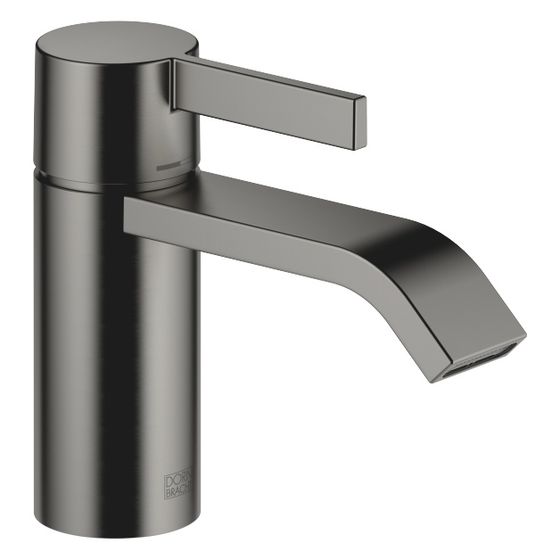 Dornbracht Waschtisch-Einhandbatterie IMO starrer Auslauf 129mm, 4,6l/min, Dark Platinum gebürstet