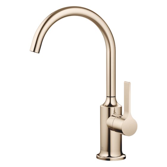 Dornbracht Waschtisch-Einhandbatterie Vaia o. Ablaufg., schwenkbar, Ausladung 167mm, 5,7l/min, Champagne 22kt Gold