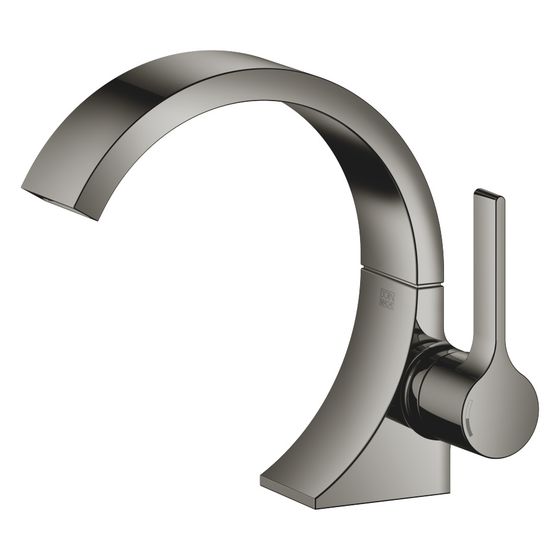 Dornbracht Waschtisch-Einhandbatterie CYO ohne Ablaufgarnitur Ausladung 143mm, Dark Chrome