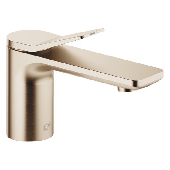 Dornbracht Waschtisch-Einhandbatterie Lissé ohne Ablaufgarnitur starrer Auslauf 130mm, 5,7l/min, Light Gold gebürstet