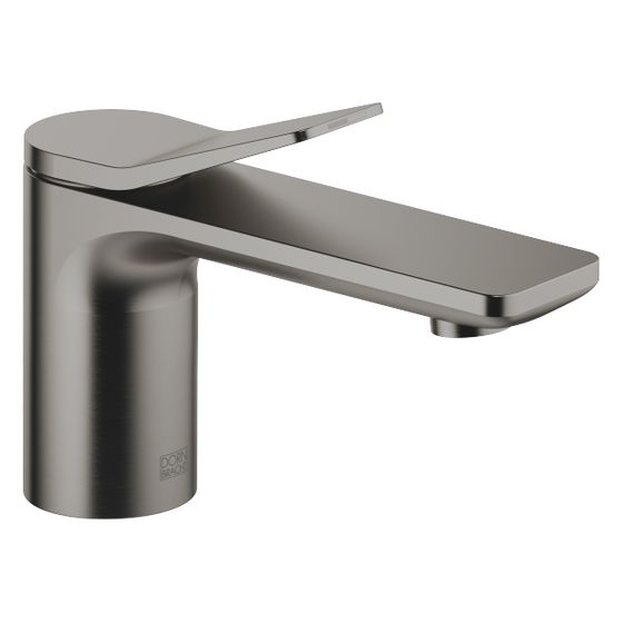 Dornbracht Waschtisch-Einhandbatterie Lissé ohne Ablaufgarnitur starrer Auslauf 130mm, 5,7l/min, Dark Platinum gebürstet