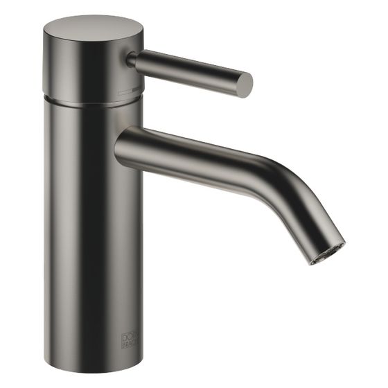 Dornbracht Waschtisch-Einhandbatterie Meta o. Ablaufg., Ausladung 135mm, starr, 5,7l/min, Dark Platinum gebürstet
