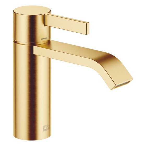 Dornbracht Waschtisch-Einhandbatterie IMO starrer Auslauf 135mm, 4,5l/min, Gold gebürstet PVD