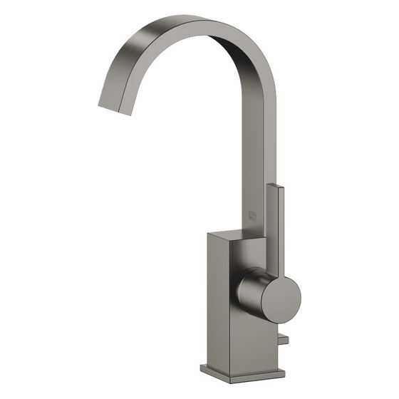Dornbracht Waschtisch-Einhandbatterie Mem, o. Ablaufg., starrer Auslauf, 113mm, max. 5,7l/min, Dark Platinum gebürstet