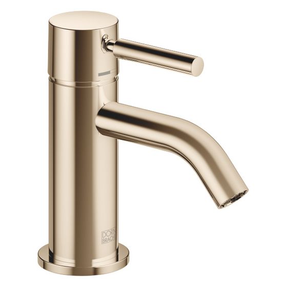 Dornbracht Waschtisch-Einhandbatterie Meta o. Ablaufg., Ausladung 105mm, starr, 5,7l/min, Light Gold