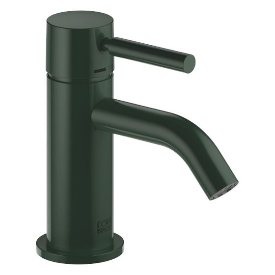 Dornbracht Waschtisch-Einhandbatterie Meta o. Ablaufg., Ausladung 105mm, starr, 5,7l/min, Dunkelgrün