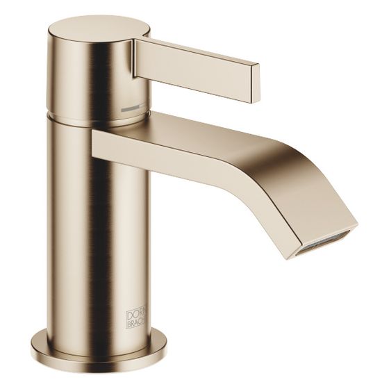 Dornbracht Waschtisch-Einhandbatterie IMO starrer Auslauf 105mm, 4,6l/min, Light Gold gebürstet