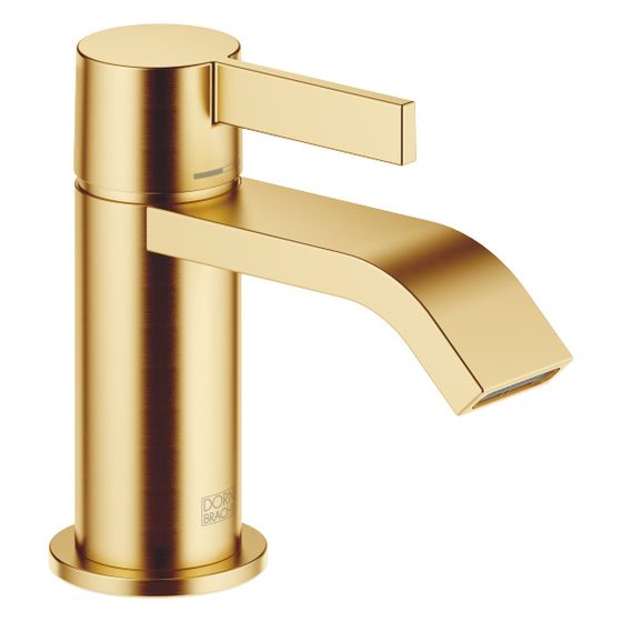 Dornbracht Waschtisch-Einhandbatterie IMO starrer Auslauf 105mm, 4,5l/min, Gold gebürstet PVD