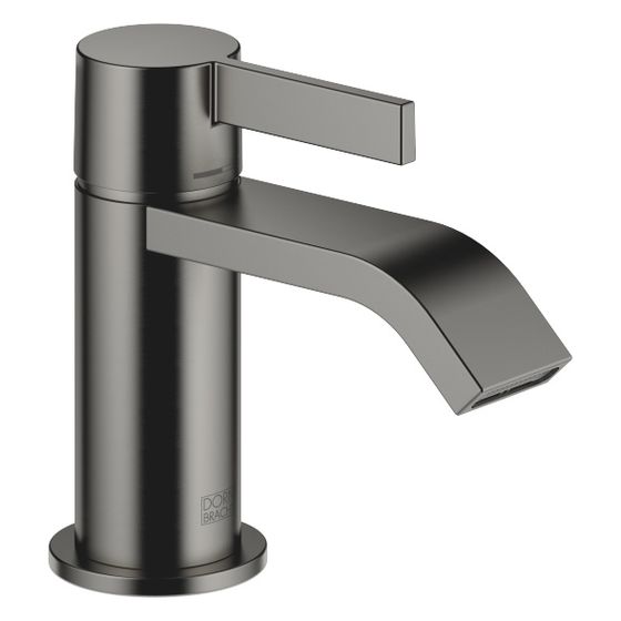 Dornbracht Waschtisch-Einhandbatterie IMO starrer Auslauf 105mm, 4,6l/min, Dark Platinum gebürstet