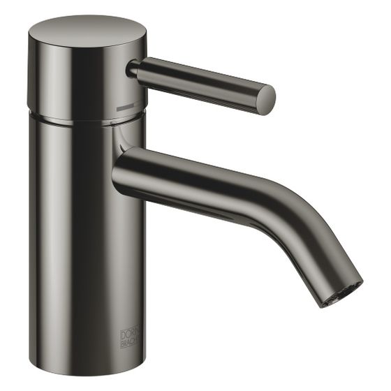 Dornbracht Waschtisch-Einhandbatterie Meta o. Ablaufg., Ausladung 125mm, starr, 5,7l/min, Dark Chrome