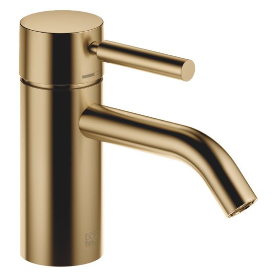 Dornbracht Waschtisch-Einhandbatterie Meta o. Ablaufg., Ausladung 125mm, starr, 5,7l/min, Dark Brass gebürstet