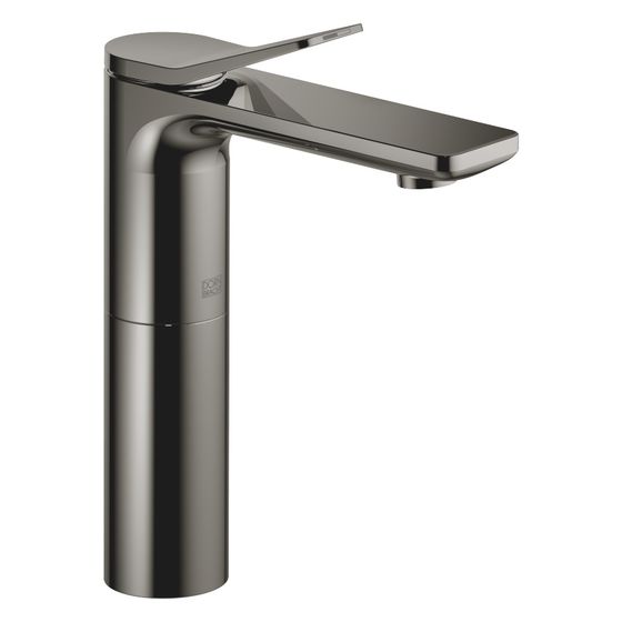 Dornbracht Waschtisch-Einhandbatterie Lissé o. Ablaufg. starrer Auslauf 130mm, erhöhter Standfuß, 5,7l/min, Dark Chrome