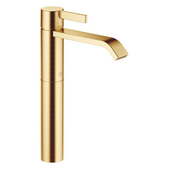 Dornbracht Waschtisch-Einhandbatterie IMO starrer Auslauf 170mm, erhöhter Standfuß, 4,5l/min, Gold gebürstet PVD