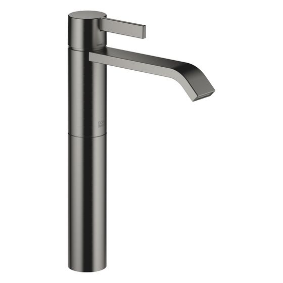 Dornbracht Waschtisch-Einhandbatterie IMO starrer Auslauf 170mm, erhöhter Standfuß, 4,6l/min, Dark Platinum gebürstet