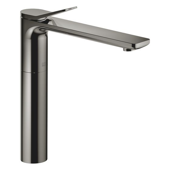 Dornbracht Waschtisch-Einhandbatterie Lissé o. Ablaufg. starrer Auslauf 215mm, erhöhter Standfuß, 5,7l/min, Dark Chrome