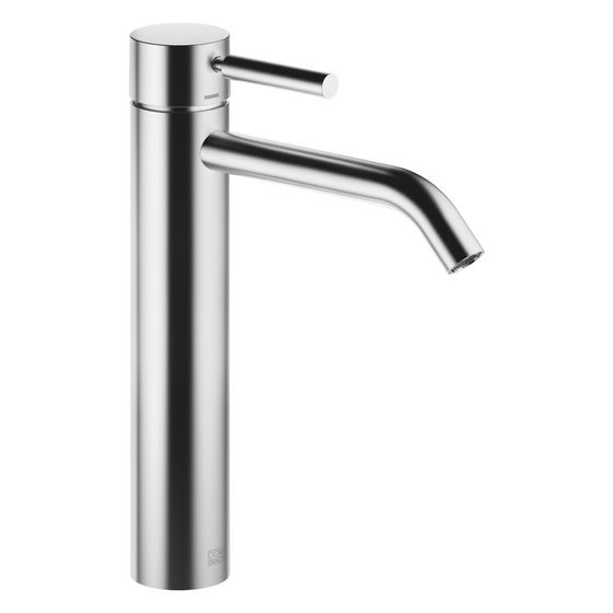 Dornbracht Waschtisch-Einhandbatterie Meta mit erhöhtem Standfuß, Ausladung 165mm, starr, 5,7l/min, Chrom gebürstet