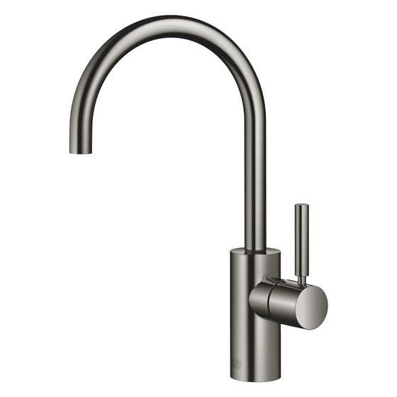 Dornbracht Waschtisch-Einhandbatterie Meta o. Ablaufg., Ausladung 165mm, schwenkbar, 5,7l/min, Dark Chrome