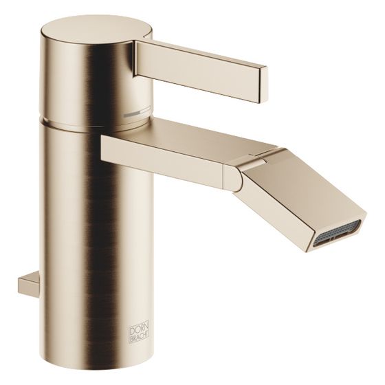 Dornbracht Bidet-Einhandbatterie IMO starrer Auslauf 125mm, 4,6l/min, Light Gold gebürstet