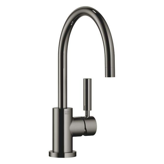 Dornbracht Einhebelmischer Tara Classic schwenkbar, Ausladung 201mm, max. 7l/min, Dark Chrome