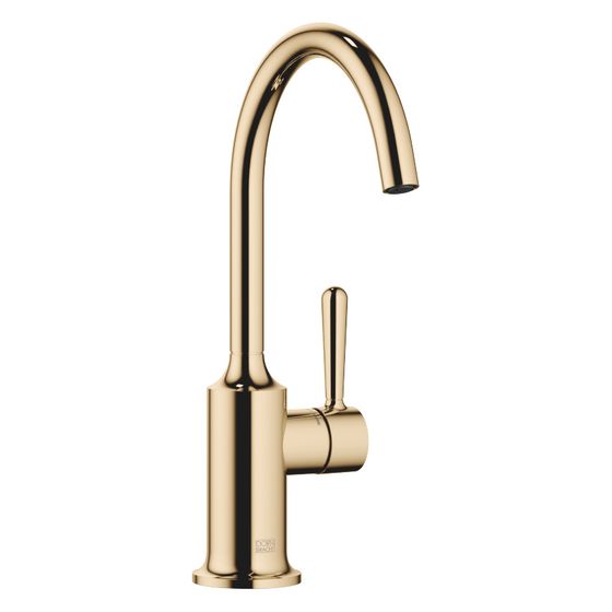 Dornbracht Einhebelmischer Vaia Bar Tap schwenkbar, Ausladung 167mm, max. 7l/min, Messing 23kt Gold