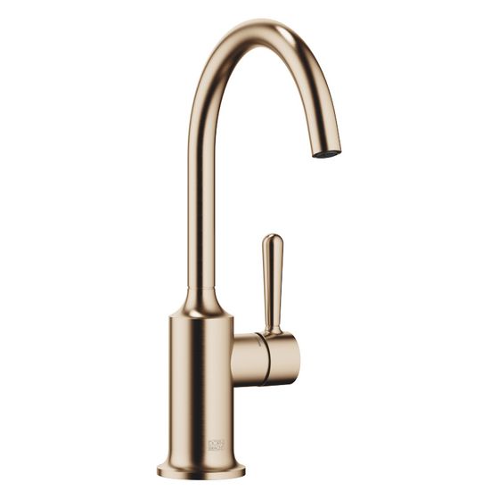 Dornbracht Einhebelmischer Vaia Bar Tap schwenkbar, Ausladung 167mm, max. 7l/min, Champagne gebürstet 22kt Gold