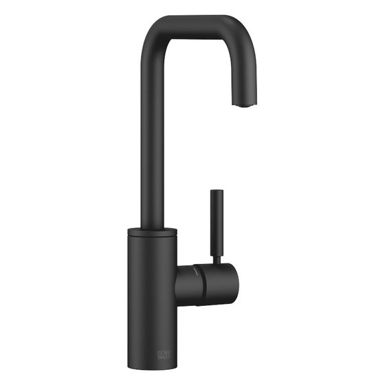 Dornbracht Einhebelmischer Meta Square Bar Tap schwenkbar, Ausladung 166mm, max. 8l/min, Schwarz matt