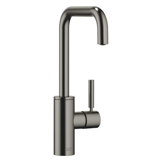 Dornbracht Einhebelmischer Meta Square Bar Tap schwenkbar, Ausladung 166mm, max. 8l/min, Dark Platinum gebürstet