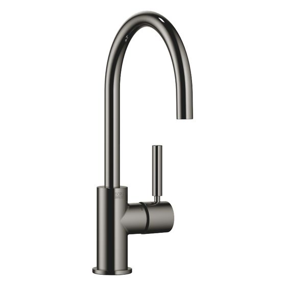 Dornbracht Einhebelmischer Tara schwenkbar, Ausladung 166mm, max. 8,3l/min, Dark Chrome