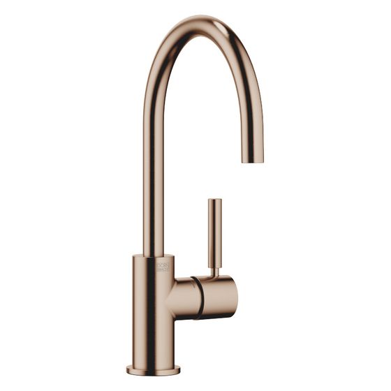 Dornbracht Einhebelmischer Tara, Ausladung 166mm, max. 8,3l/min, Bronze gebürstet