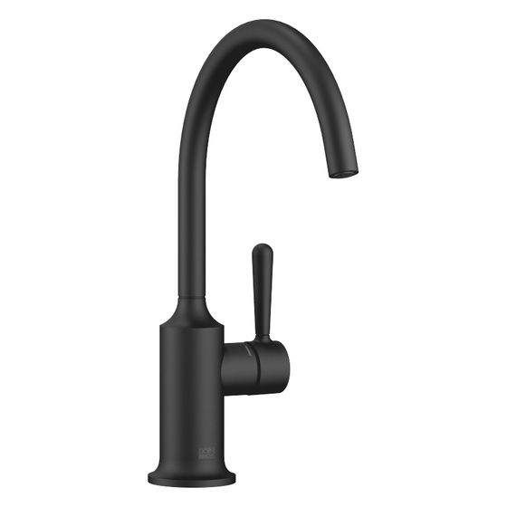 Dornbracht Einhebelmischer Vaia, für Spül-/Profibrause, Ausladung 202mm, max. 7l/min, Schwarz matt