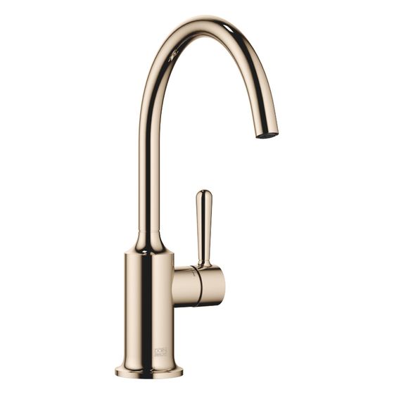 Dornbracht Einhebelmischer Vaia, für Spül-/Profibrause, Ausladung 202mm, max. 7l/min, Champagne 22kt Gold
