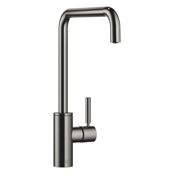 Dornbracht Einhebelmischer Meta Square schwenkbar, Ausladung 235mm, max. 8l/min, Dark Chrome