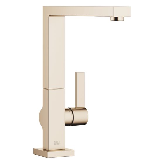 Dornbracht Einhebelmischer Lot für Spül- und Profibrause schwenkbarer Auslauf 236mm, 8l/min, Champagne gebürstet 22kt Gold