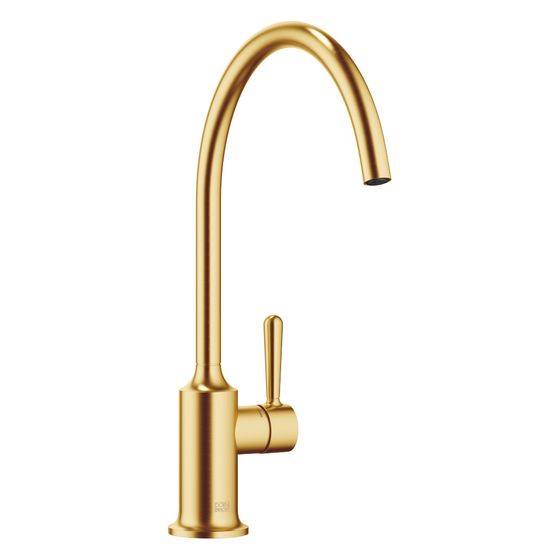 Dornbracht Einhebelmischer Vaia, für Spül-/Profibrause, Ausladung 241mm, max. 7l/min, Messing gebürstet 23kt Gold