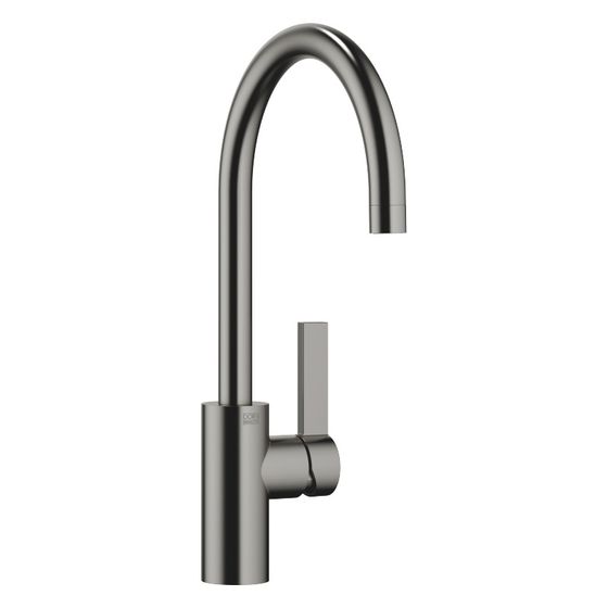 Dornbracht Einhebelmischer Tara Ultra, für Spül-/Profibrause, Ausladung 241mm, max. 8l/min, Dark Platinum gebürstet