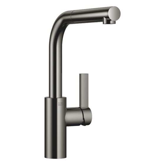 Dornbracht Einhebelmischer Elio Pull-out Ausladung 235mm, Dark Chrome