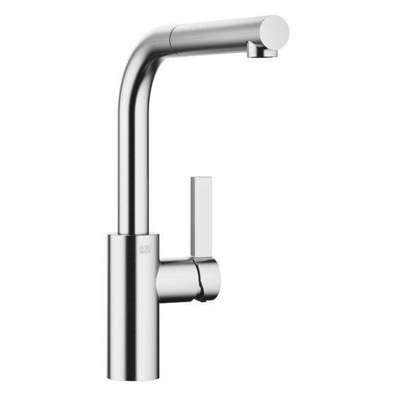 Dornbracht Einhebelmischer Elio Pull-out Ausladung 235mm, Chrom gebürstet