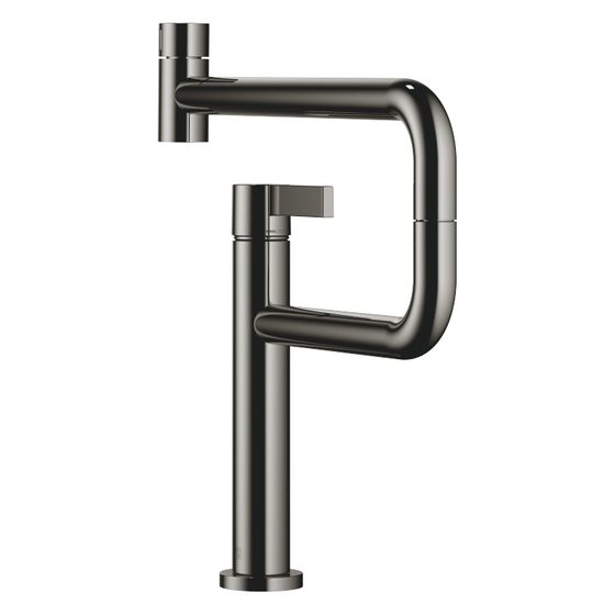 Dornbracht Einhebelmischer Tara Ultra Pivot schwenkbar, Ausladung 552mm, max. 8l/min, Dark Chrome