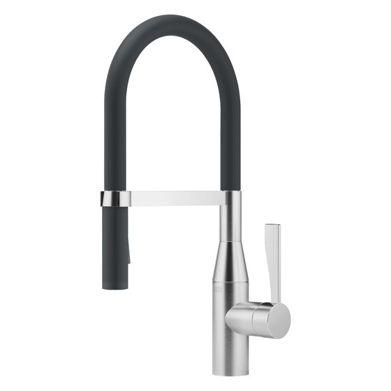 Dornbracht Einhebelmischer Sync Profi schwenkbar, Ausladung 200mm, max. 9,5l/min, Chrom gebürstet