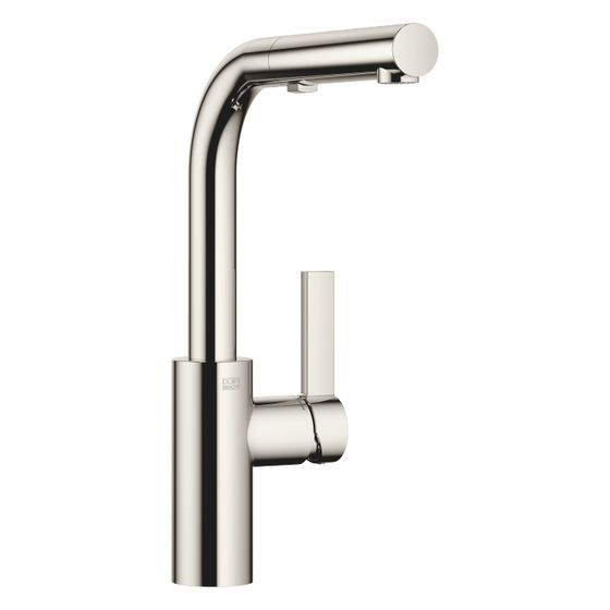 Dornbracht Einhebelmischer Elio Pull-out mit Brausefunktion Ausladung 219mm, Platin