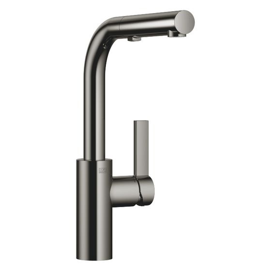 Dornbracht Einhebelmischer Elio Pull-out mit Brausefunktion Ausladung 219mm, Dark Chrome