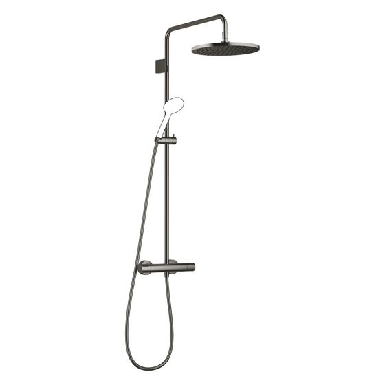 Dornbracht Showerpipe mit Brause-Thermostat ohne Handbrause D 300mm 14l/min, Dark Chrome
