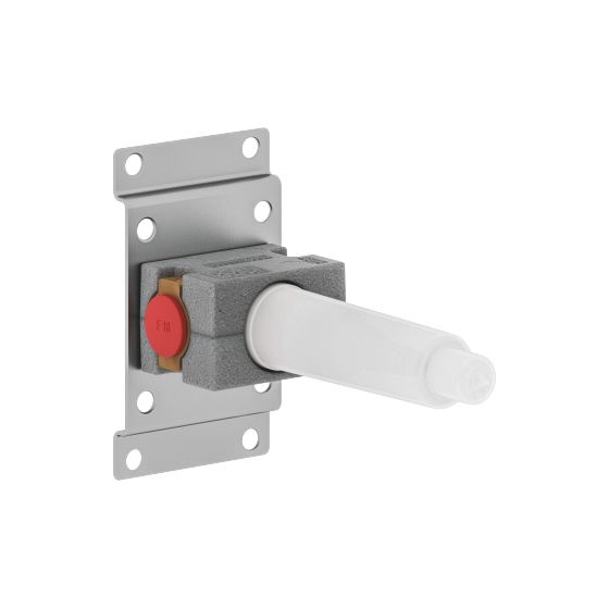 Dornbracht Unterputz-Wandbefestigung Messing bleifrei 2x Anschluss IG 1/2