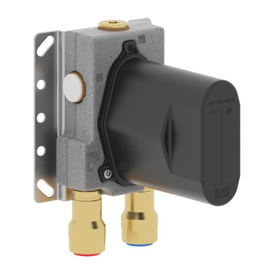Dornbracht Unterputz-Thermostat mit Vorabsperrung bleifrei 2x Anschluss IG 1/2