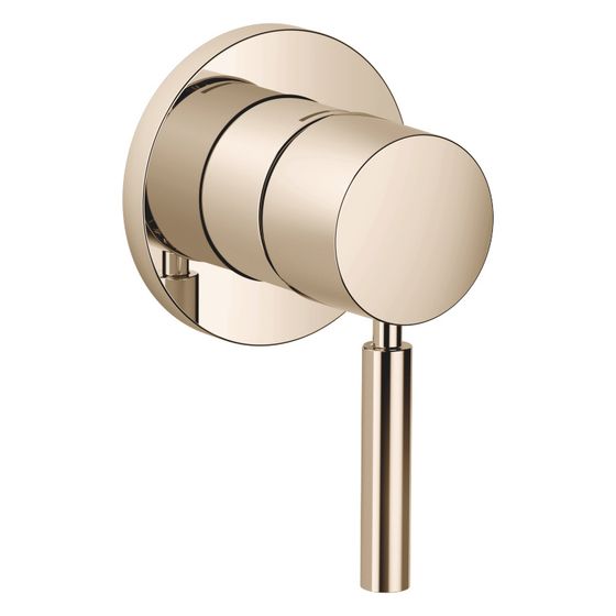 Dornbracht Unterputz-Einhandbatterie Meta mit Abdeckplatte Durchmesser 78mm, Light Gold