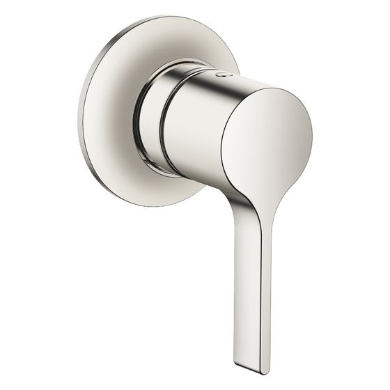 Dornbracht Einhebelbatterie Vaia für Unterputz-Montage, mit Abdeckplatte 80x80mm, Platin